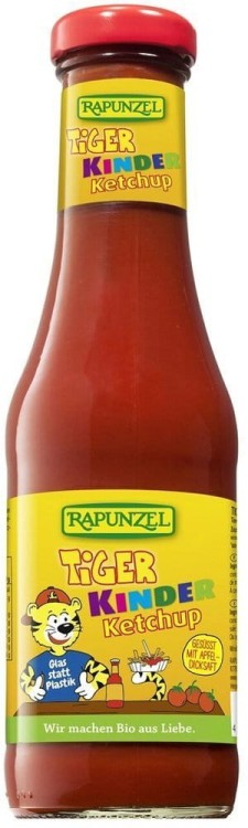 Ketchup dla dzieci Tiger Bio 450ml.- Rapunzel #1