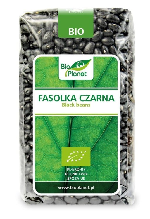 Fasolka czarna BIO 500gBio Planet #1