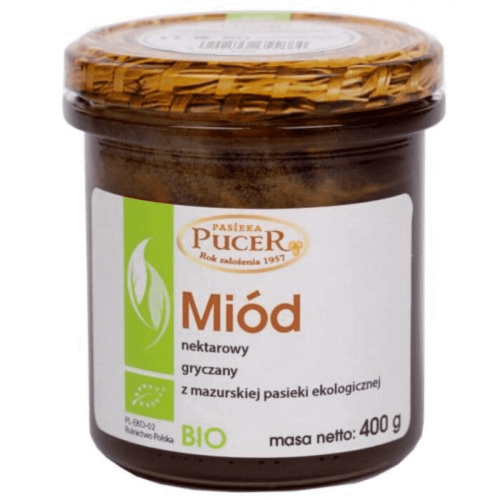 Miód gryczany Bio 400g - Pasieka Pucer #1