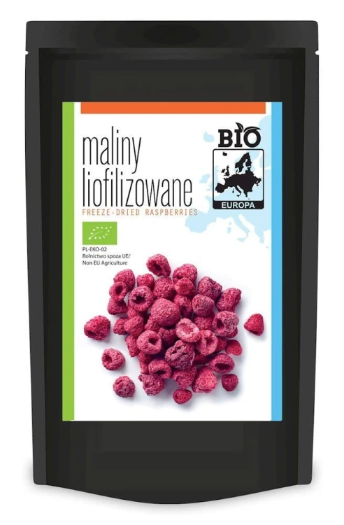 Maliny liofilizowane BIO 30g - Bio Planet #1