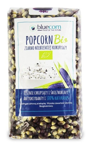 Popcorn ziarno niebieskiej kukurydzy BIO 350g - Bio Planet #1