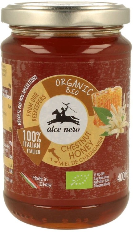 Miód z kasztanów BIO 400g - Alce Nero #1