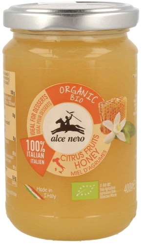 Miód nektarowy z kwiatów cytrusowych BIO 400g - Alce Nero #1