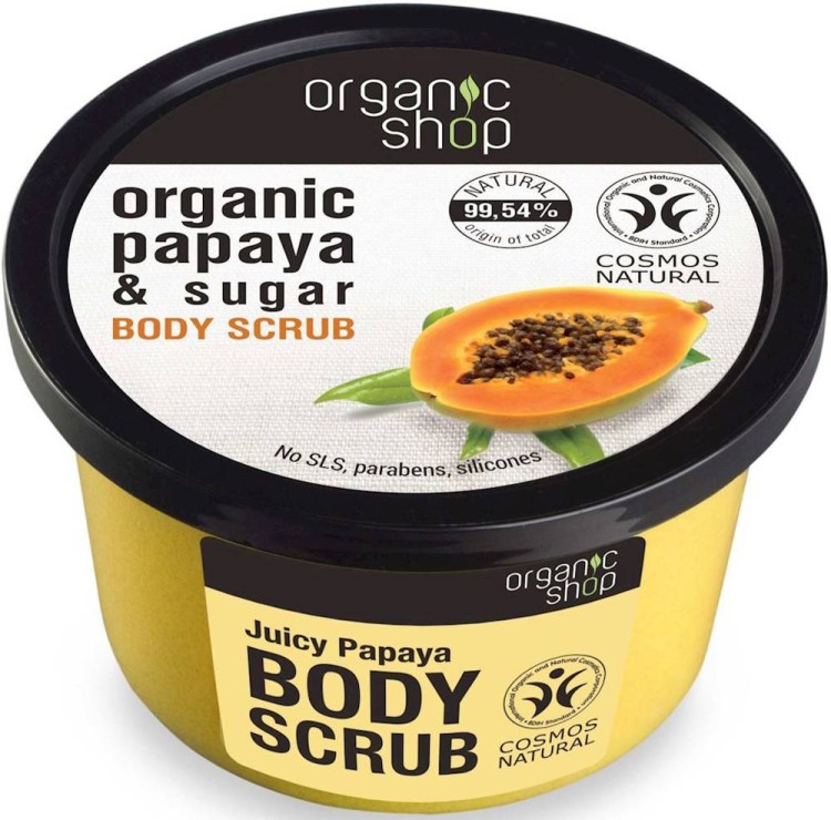 Peeling do ciała soczysta papaja BIO 250ml - Organic Shop #1