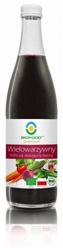 Sok wielowarzywny kiszony bezglutenowy Bio 500 ml - Bio Food #1