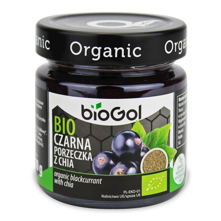 Czarna porzeczka z chia Bio 200 g - Biogol #1