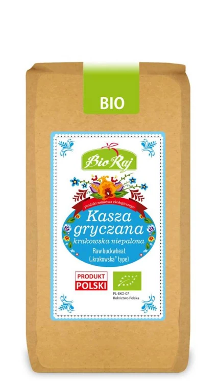 Kasza gryczana krakowska niepalona  BIO 500 g #1