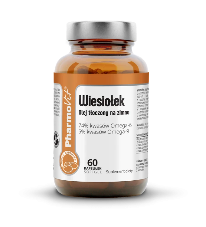 Wiesiołek 60 kapsułek 42 g - PharmoVit (clean label) #1