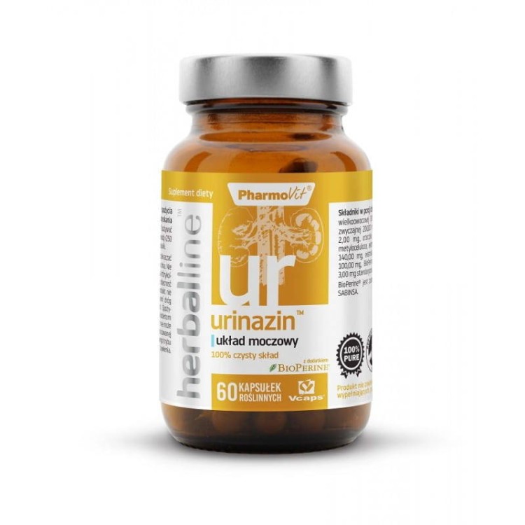 Urinazin na układ moczowy 60 kapsułek 28,28 g - Pharmovit (herballine) #1