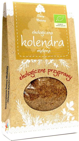 Kolendra mielona BIO 30g Dary Natury #1
