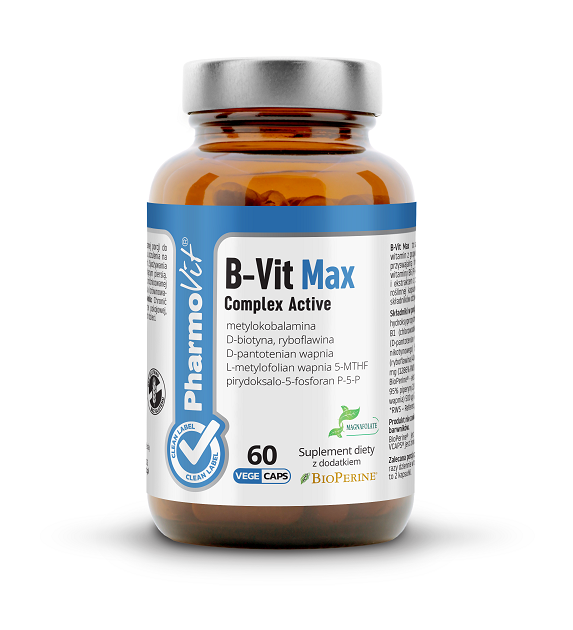 Witamina B complex 60 kapsułek - Pharmovit #1