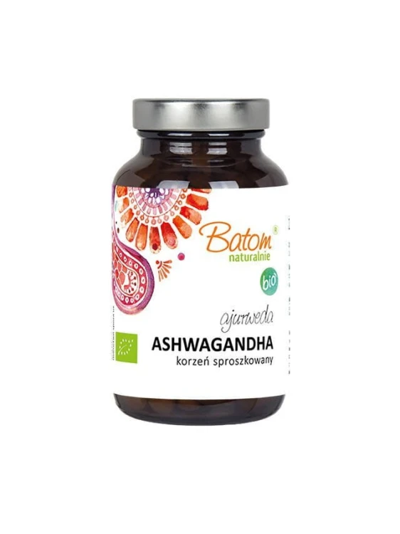 Ajurweda ashwaganda Bio 250 tabletek 125 g - Batom #1