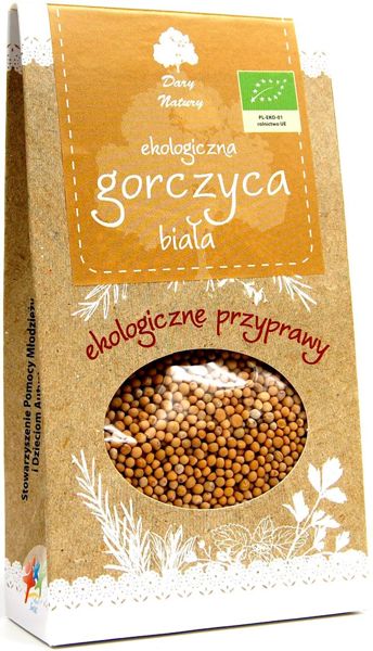 Gorczyca biała BIO 90g - Dary Natury #1