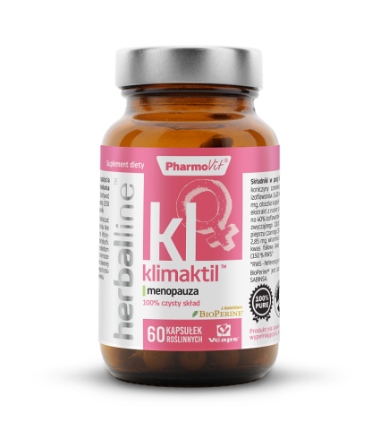 Klimaktil na menopauzę 60 kapsułek 27,16 g - Pharmovit (herballine) #1