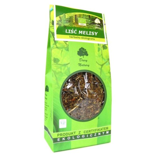 Liść melisy BIO 100g - Dary Natury #1