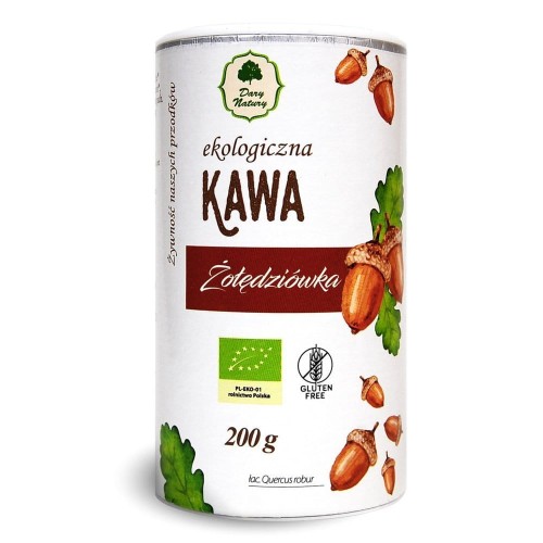 Kawa żołędziówka bezglutenowa BIO 200g - Dary Natury #1