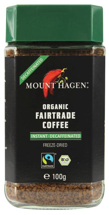 Kawa rozpuszczalna bezkofeinowa Arabica/Robusta  Fair Trade BIO 100g - Mount Hagen #1
