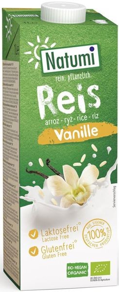 Napój ryżowo-waniliowy bezglutenowy BIO 1l Natumi  #1