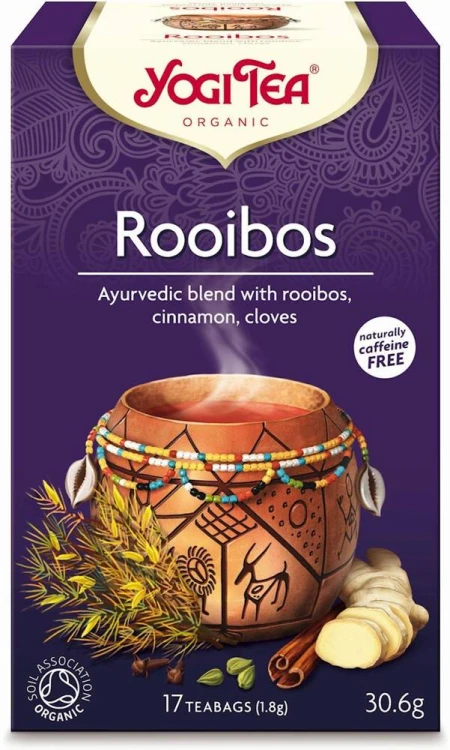 Herbata Rooibos z cynamonem i goździkami Bio 30,6g - Yogi Tea #1