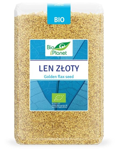Len złoty Bio  2kg - Bio Planet #1