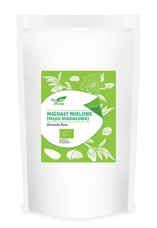 Migdały mielone (mąka migdałowa )Bio 100g - Bio Planet #1