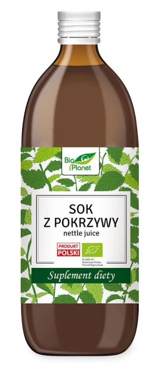Sok z pokrzywy Bio 500ml - Bio Planet #1