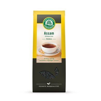 Herbata czarna ASSAM liściasta BIO 100g LEBENSBAUM #1