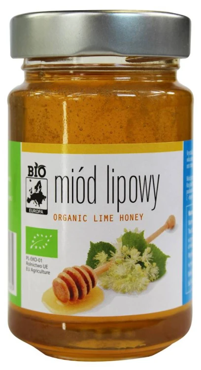 Miód lipowy Bio 300g - Bio Planet #1