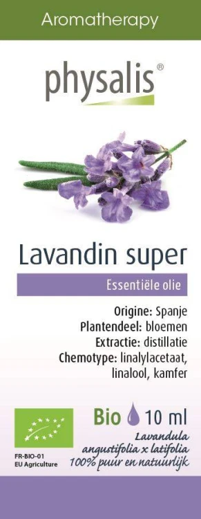 Olejek eteryczny lawenda pośrednia Bio 10ml - Physalis #1