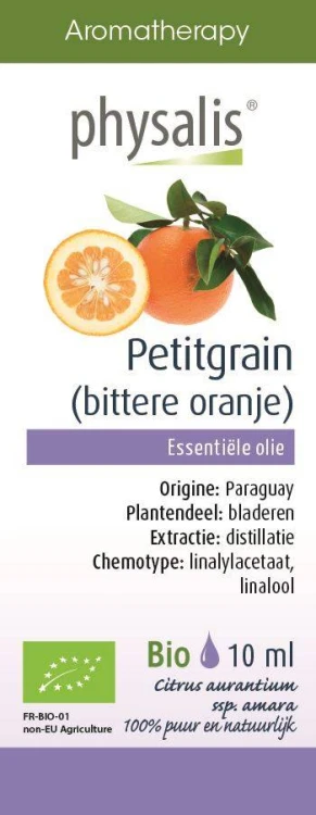 Olejek eteryczny drzewo pomarańczowe Bio 10ml - Physalis #1