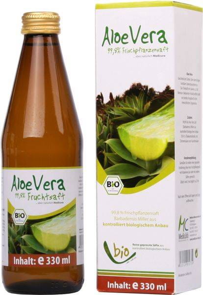 Sok z aloesu (aloe vera) NFC Bio 330 ml - Medicura #1