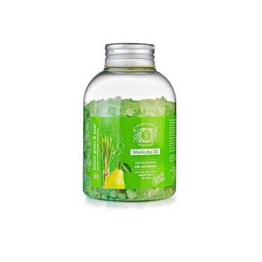 Sól do kąpieli trawa cytrynowa i gruszka 500g - Kopalnia Soli Wieliczka #1