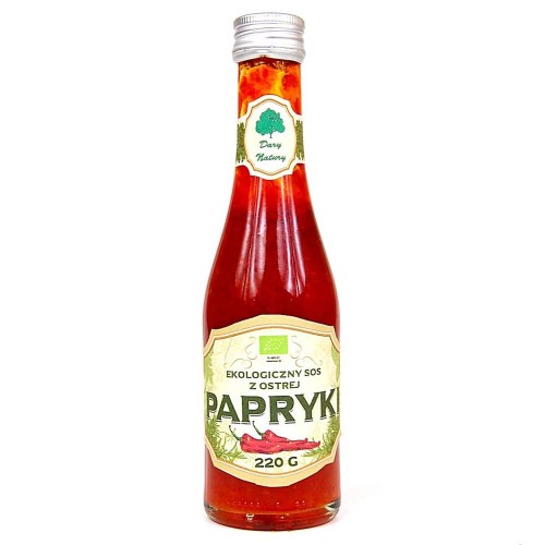 Sos z ostrej papryki chilli Bio 220 g - Dary Natury #1