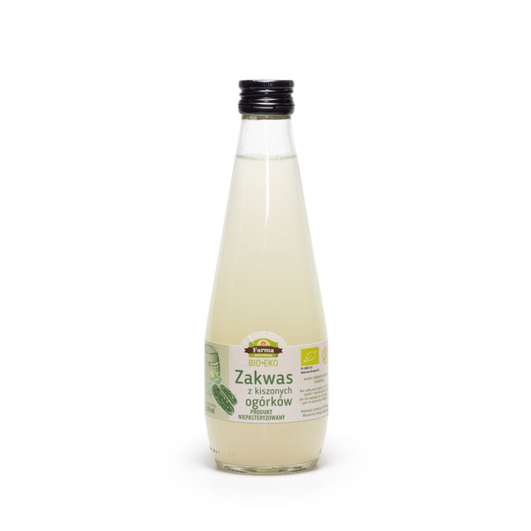 Bio zakwas z kiszonych ogórków 300ml #1