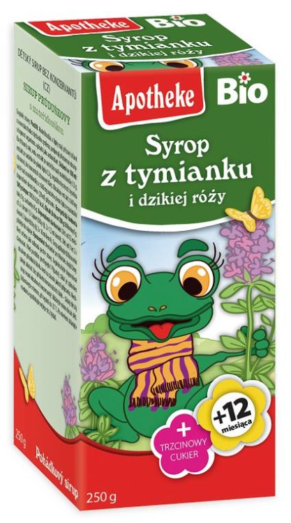 Syrop z tymianku i dzikiej róży 250g - Apotheke  #1