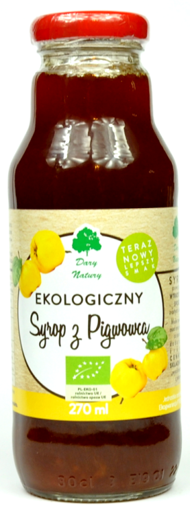 Syrop z pigwowca Bio 270ml - Dary Natury #1