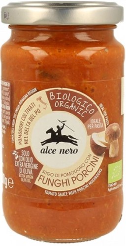 Sos pomidorowy z borowikami BIO 200g- Alce Nero #1