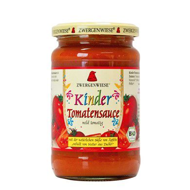 Sos pomidorowy dla dzieci bezglutenowy BIO 350g - Zwergenweise #1