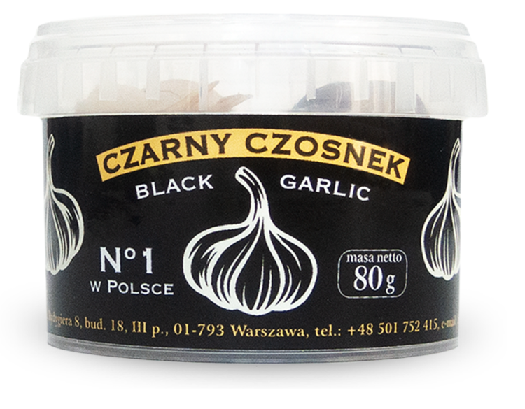Czarny czosnek Bio 80g - Pięć Przemian #1