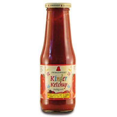 Ketchup dla dzieci bez cukru b/g BIO 500ml - Zwergenweise #1