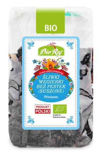 Śliwki węgierki suszone (bez pestek) Bio 200g - Bio Raj #1