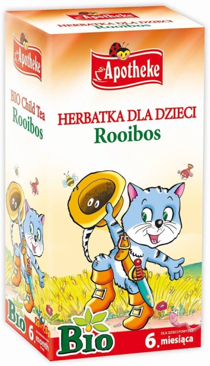 Herbatka dla dzieci Rooibos Bio 30g - Dary Natury #1
