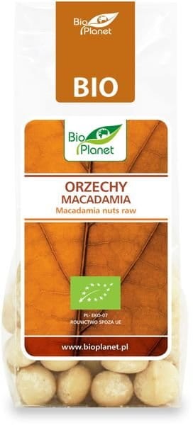 Orzechy macadamia BIO 75g - Bio Planet #1