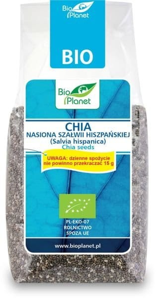 Chia nasiona szałwii hiszpańskiej ( Salvia hispanica ) BIO 200g Bio Planet #1