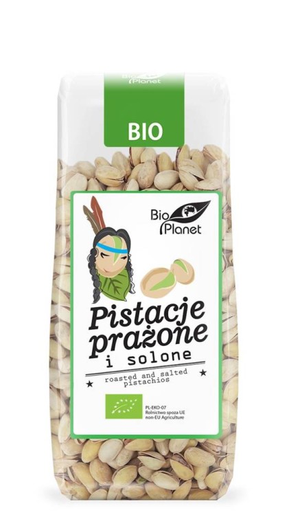 Pistacje prażone i solone Bio 100 g - Bio Planet #1
