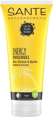 Żel pod prysznic energy cytryna i pigwa ECO 200 ml - SANTE #1