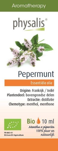 Olejek eteryczny mięta pieprzowa (PEPERMUNT) BIO 10 ml - PHYSALIS #1