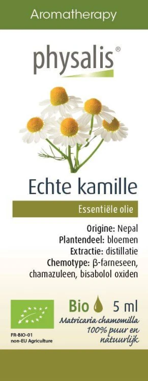 Olejek eteryczny rumianek pospolity BIO 5 ml - PHYSALIS #1