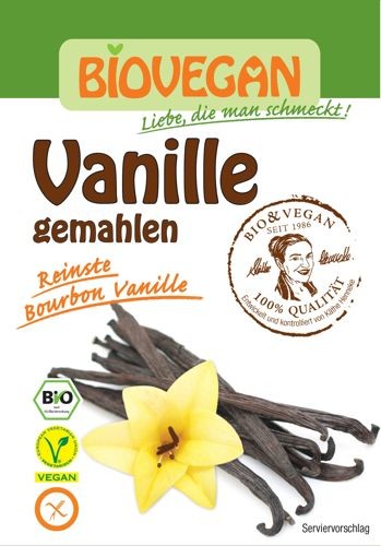 Wanilia mielona bourbon bezglutenowa BIO 5g - Biovegan #1
