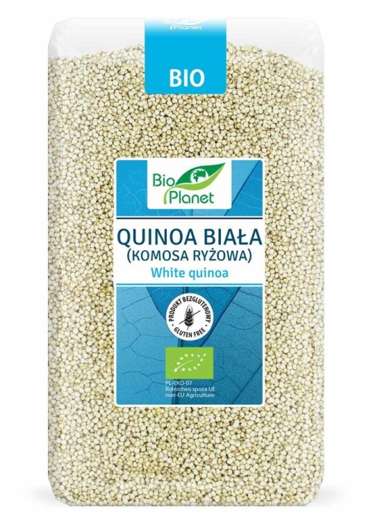 Quinoa biała (komosa ryżowa) bezglutenowa BIO 1 kg - BIO PLANET #1